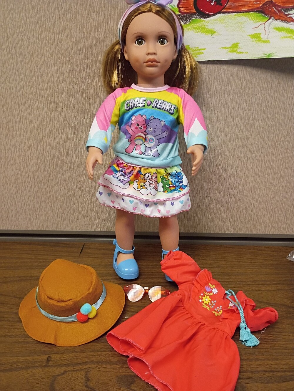 Our Generation Doll with 2 outfits & 1 pairs of shoes